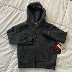 NWT Boys Range Performance Zip Sweatshirt with Hood
